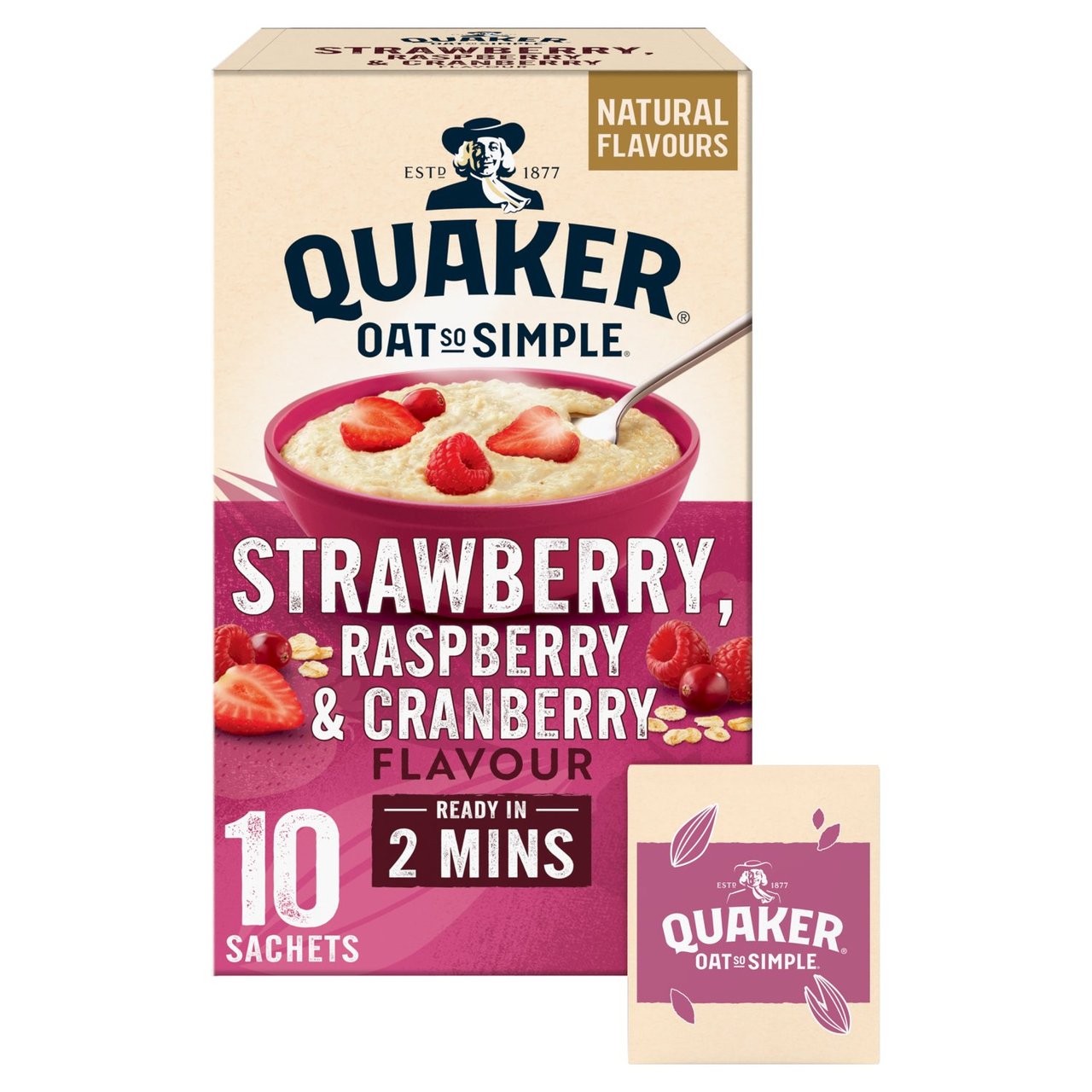 Quaker Oat So Simple Mixed Berries Porridge