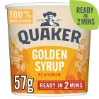 Quaker Oat So Simple Golden Syrup Porridge Cereal Pot