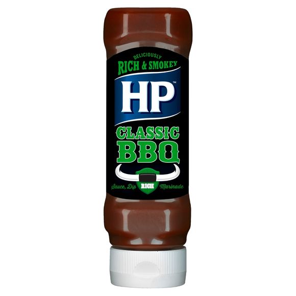 HP Squeezy Classic BBQ Woodsmoke Sauce 465g