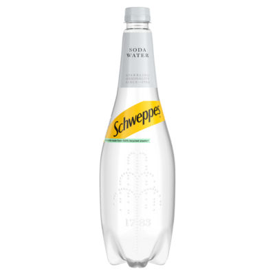 Schweppes Soda Water 1L