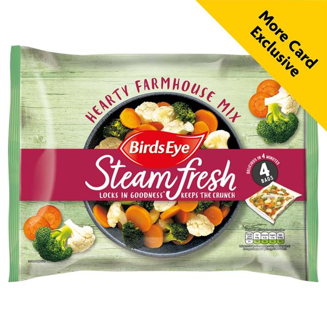 Birds Eye 4 Hearty Farmhouse Mix Steamfresh 4 x 540g