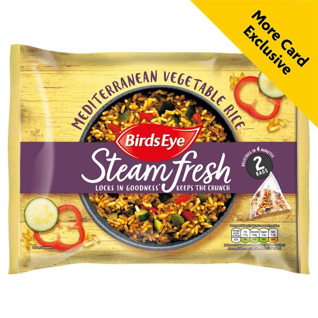 Birds Eye 2 Mediterranean Rice Steamfresh