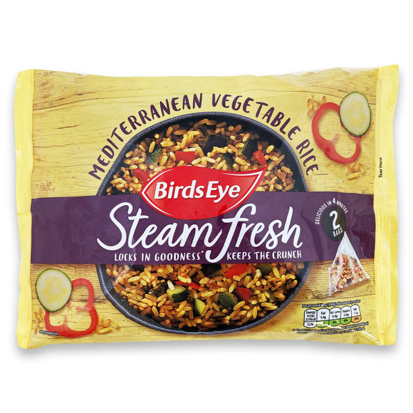 Birds Eye Steamfresh Mediterranean Vegetable Rice 380g