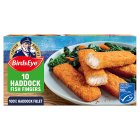 Birds Eye 10 MSC Breaded Haddock Fish Fingers