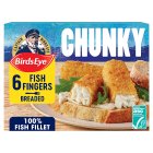 Birds Eye 6 Chunky Breaded Fish Fingers 360g