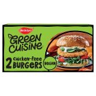 Birds Eye Green Cuisine 2 Chicken Free Burgers 200G