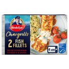 Birds Eye Fish Chargrills Fillets With Sundried Tomato & Basil x2 250g