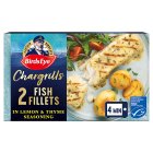 Birds Eye Fish Chargrills with Lemon & Thyme x2 250g