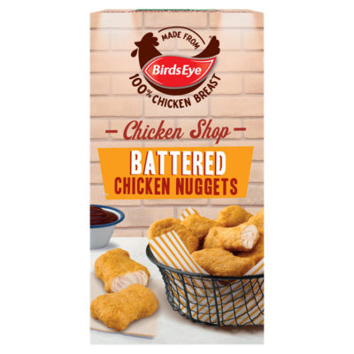 Birds Eye Chicken Shop Battered Chicken Nuggets