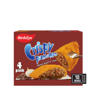 Birds Eye 4 Crispy Pancakes Minced Beef & Onion 250g