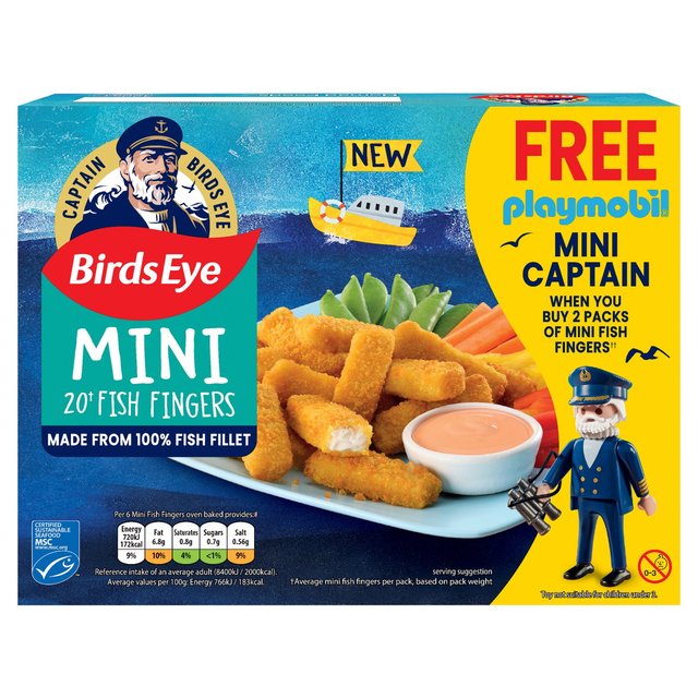 Birds Eye 20 Mini Fish Fingers 320g