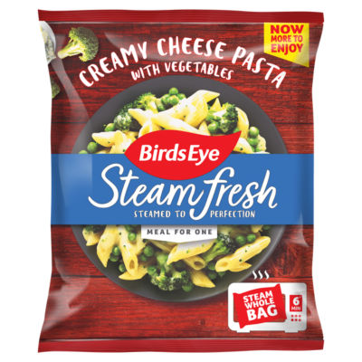 Birds Eye Steamfresh Creamy Cheese Vegetable Pasta Meal For 1 400g