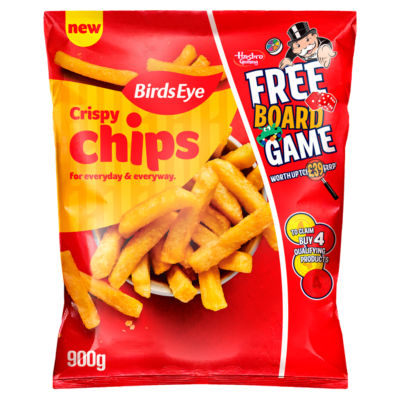 Birds Eye Crispy Straight Cut Chips 900g