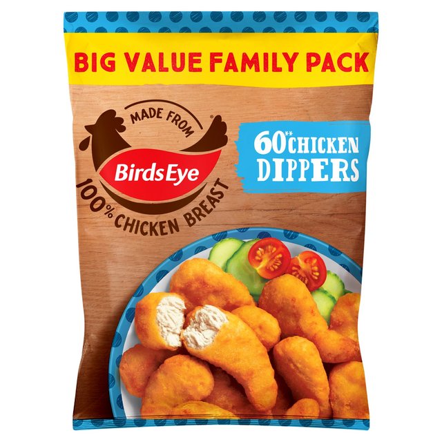 Birds Eye 60 Chicken Dippers  1.1kg