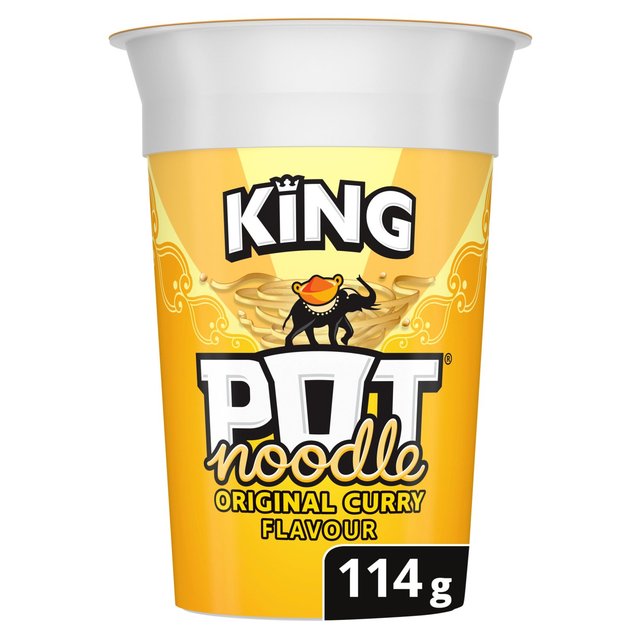 Pot Noodle King Original Curry