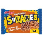 Kellogg's Rice Krispies Squares Curious Caramel & Chocolate Snack Bars 4x36g