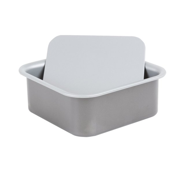 23cm square 2024 cake tin