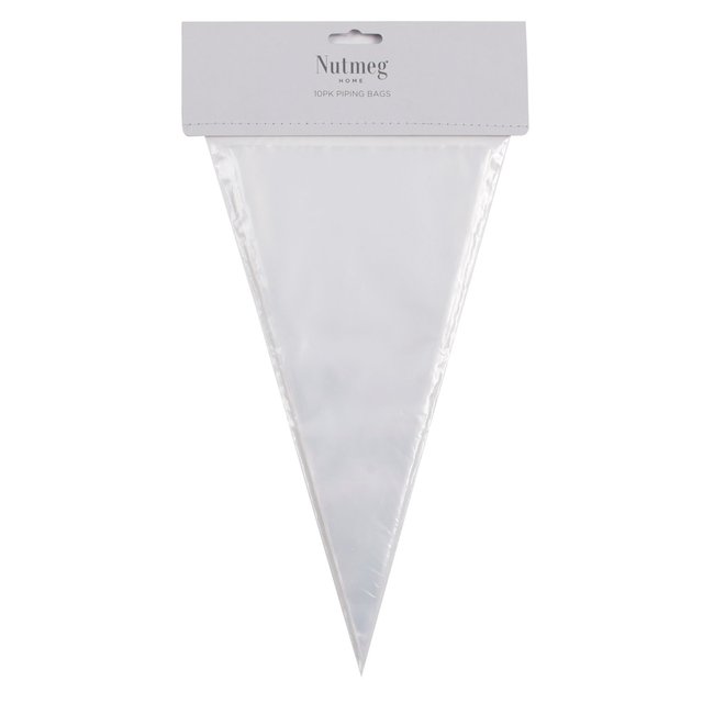 Nutmeg Home Disposable Piping Bags 10 per pack