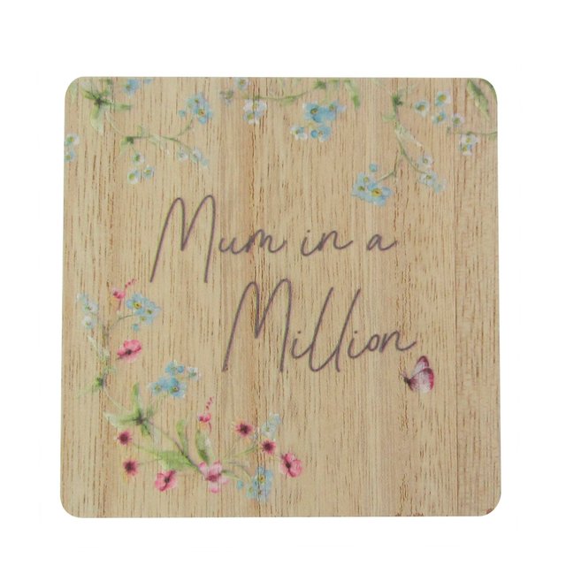 Morrisons Mother's Day Mum Coaster 