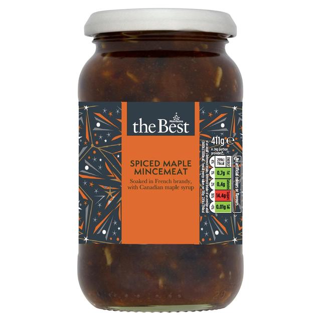 Morrisons The Best Spiced Maple Mincemeat  411g