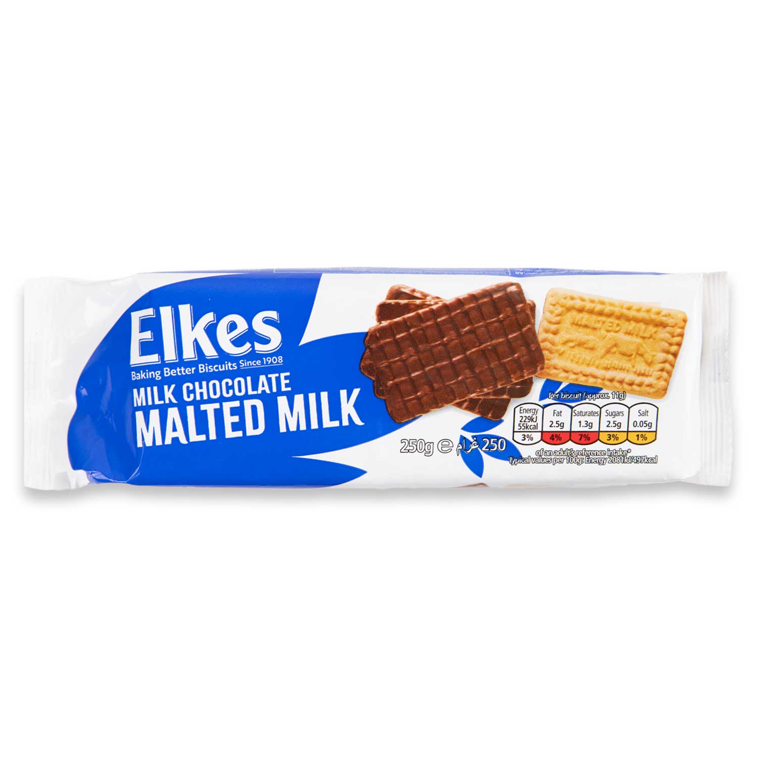 Elkes Milk Chocolate Malted Milk 250g