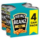 Heinz Beanz In A Rich Tomato Sauce 4 X 415g