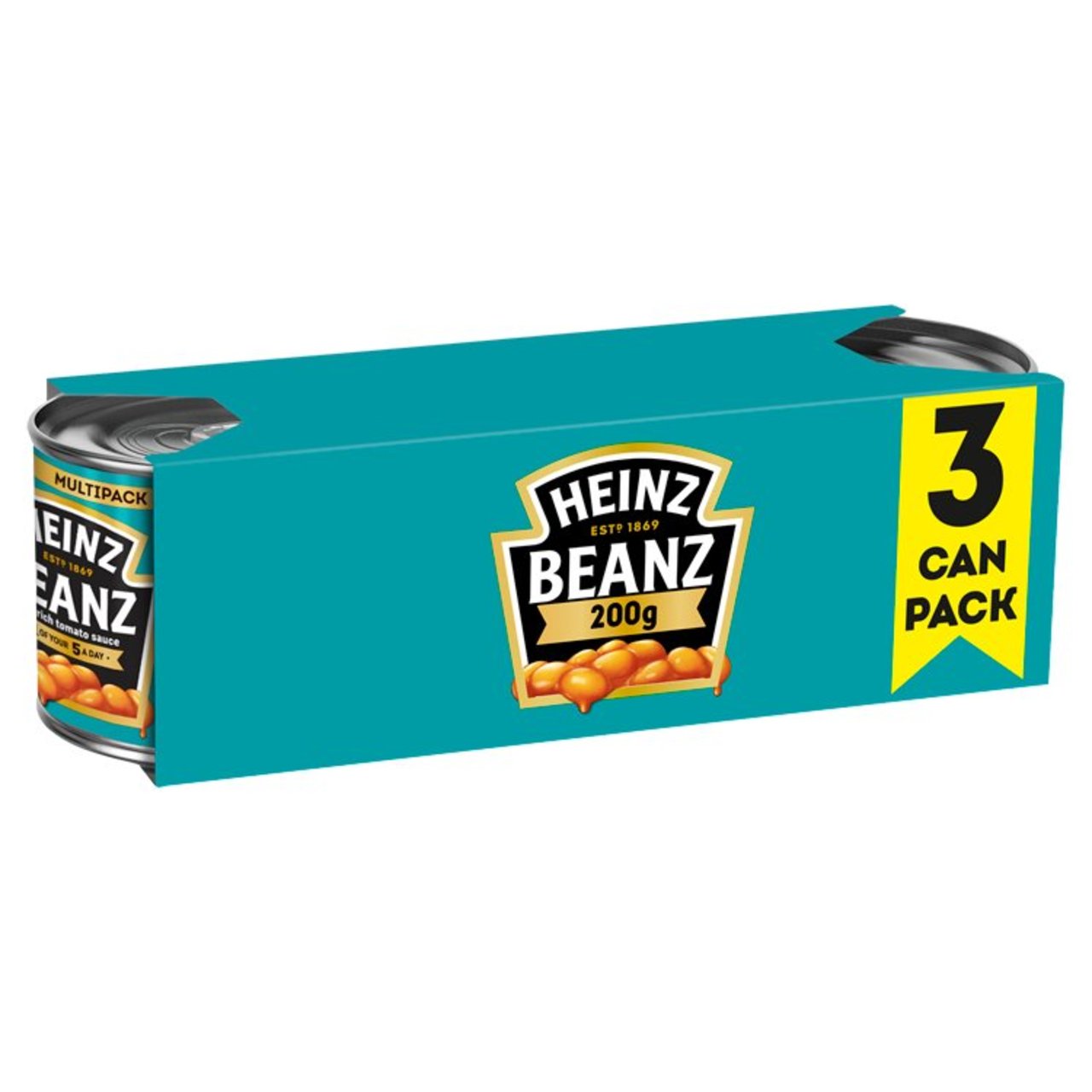 Heinz Baked Beans in Tomato Sauce Triple Pack 3 x 200g