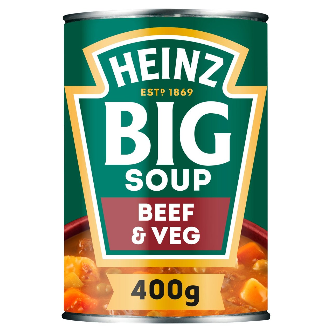 Heinz Beef & Vegetable Chunky Big Soup  400g