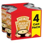 Heinz Cream Of Chicken Soup 4 X 400g