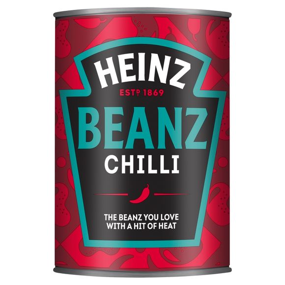 Heinz Beanz Fiery Chilli 390g