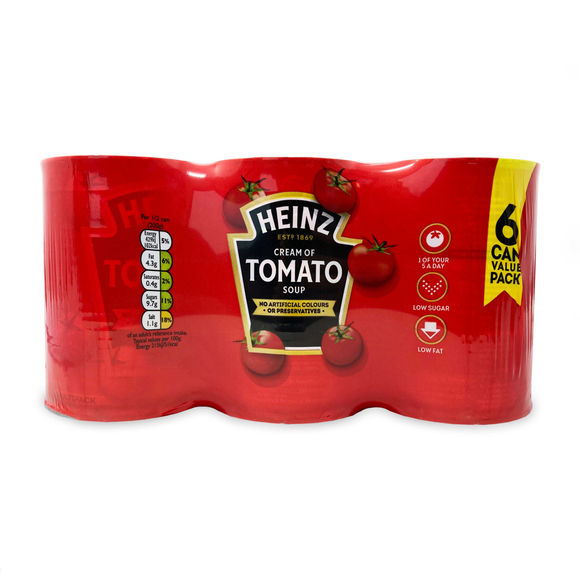 Heinz Cream Of Tomato Soup 6 X 400g