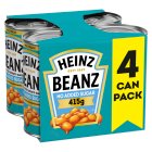 Heinz No Added Sugar Baked Beans in a Rich Tomato Sauce  4 x 415g