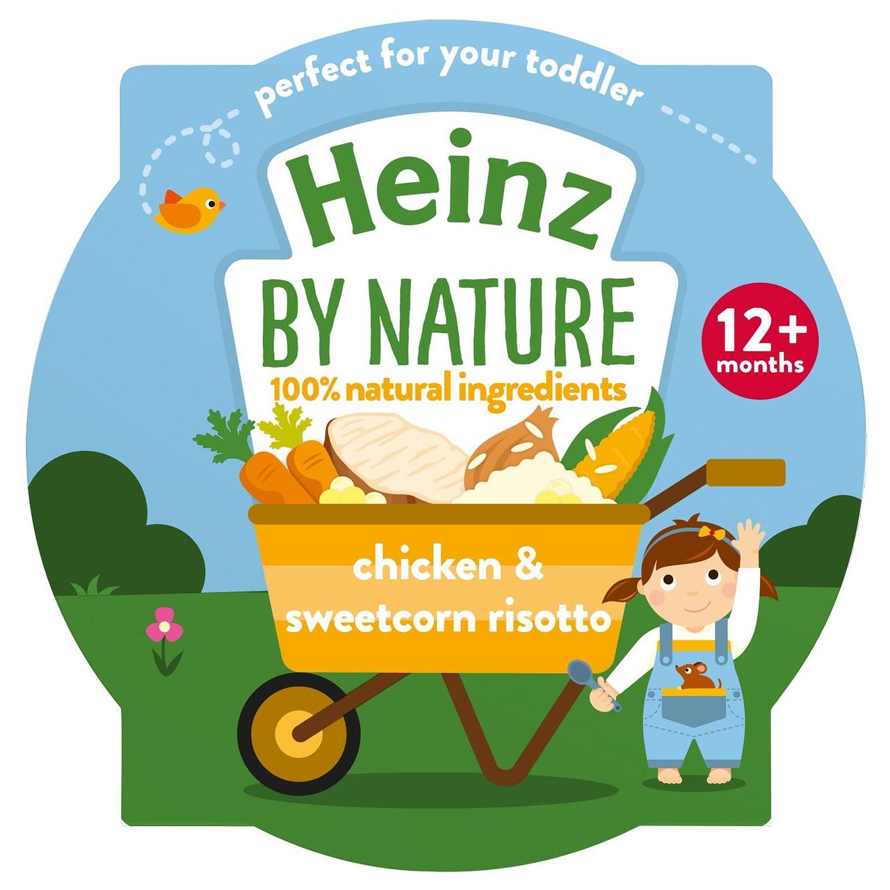 Heinz Chicken & Sweetcorn Risotto Baby Food Tray 1+ Year