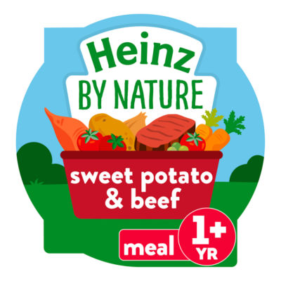 Heinz By Nature Sweet Potato & Lean Beef Hotpot Baby Food Tray 1+ Year