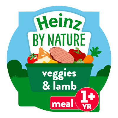 Heinz Veggies with Lamb Baby Food Tray 1+ Year