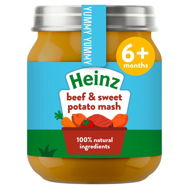 Heinz By Nature Beef & Sweet Potato Mash Baby Food 6+ Months