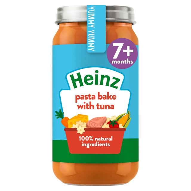 Heinz By Nature Pasta Bake with Tuna Baby Food Jar 7+ Months 200g