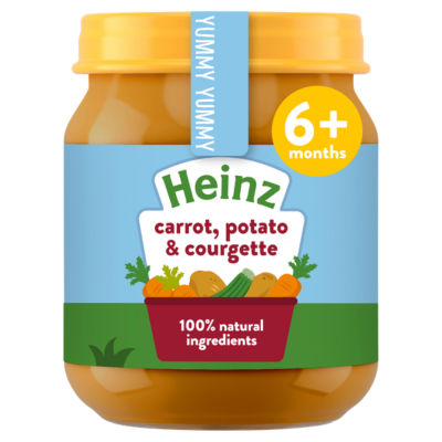 Heinz By Nature Carrot, Potato & Courgette Jar Baby Food 6+ Months