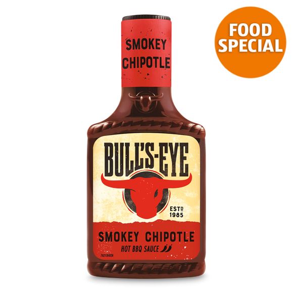 Bull's-eye Smokey Chipotle Hot BBQ Sauce 300ml