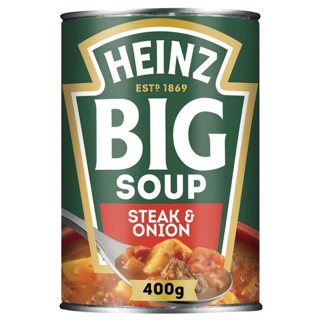 Heinz Steak and Onion Chunky Big Soup  400g