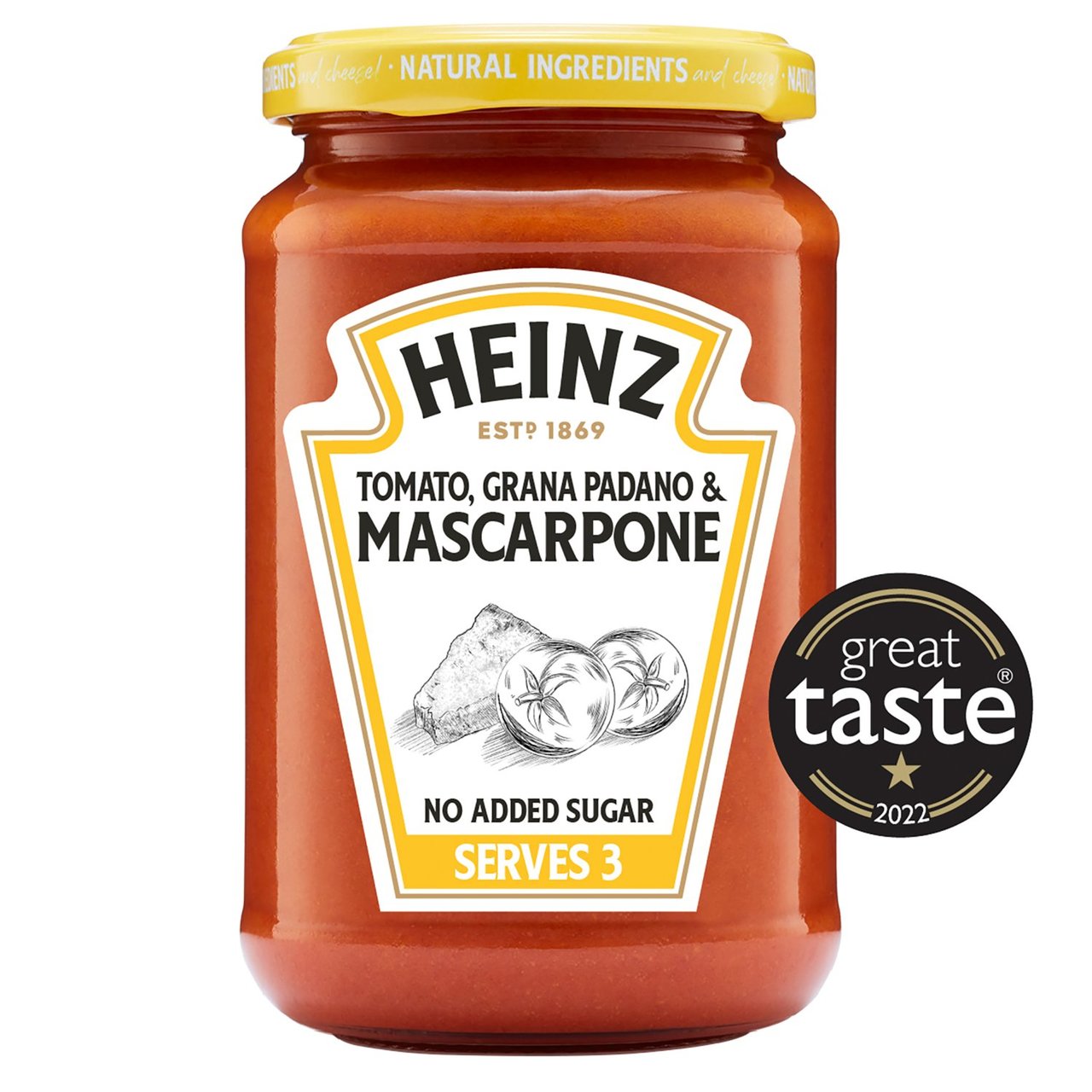 Heinz Tomato Mascarpone & Grana Padano Pasta Sauce 350g