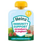 Heinz Baby Pouch Stage Immune Strawberry And Yogurt 85g