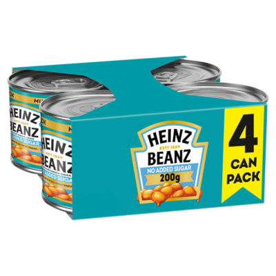 Heinz Beanz in a Rich Tomato Sauce 4 x 200g