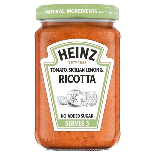 Heinz Tomato, Sicilian Lemon & Ricotta Pasta Sauce  350g