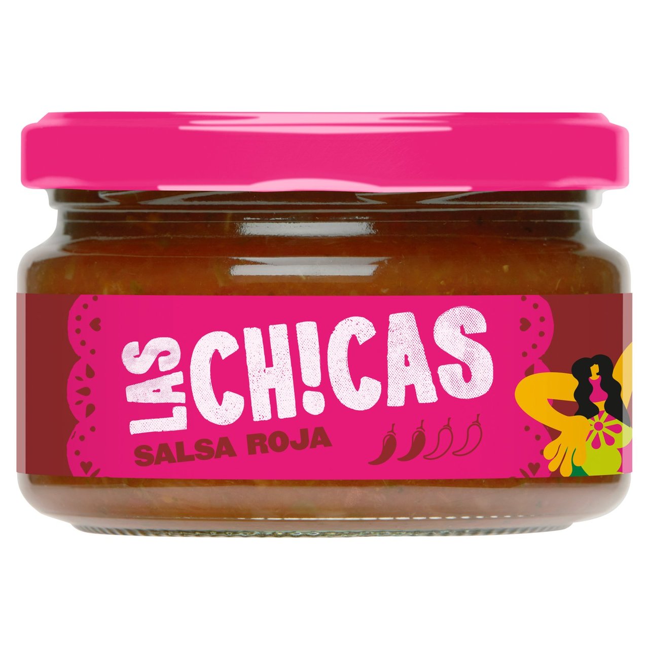 Las Chicas Salsa Roja Mexican Dip Smoky Sweet