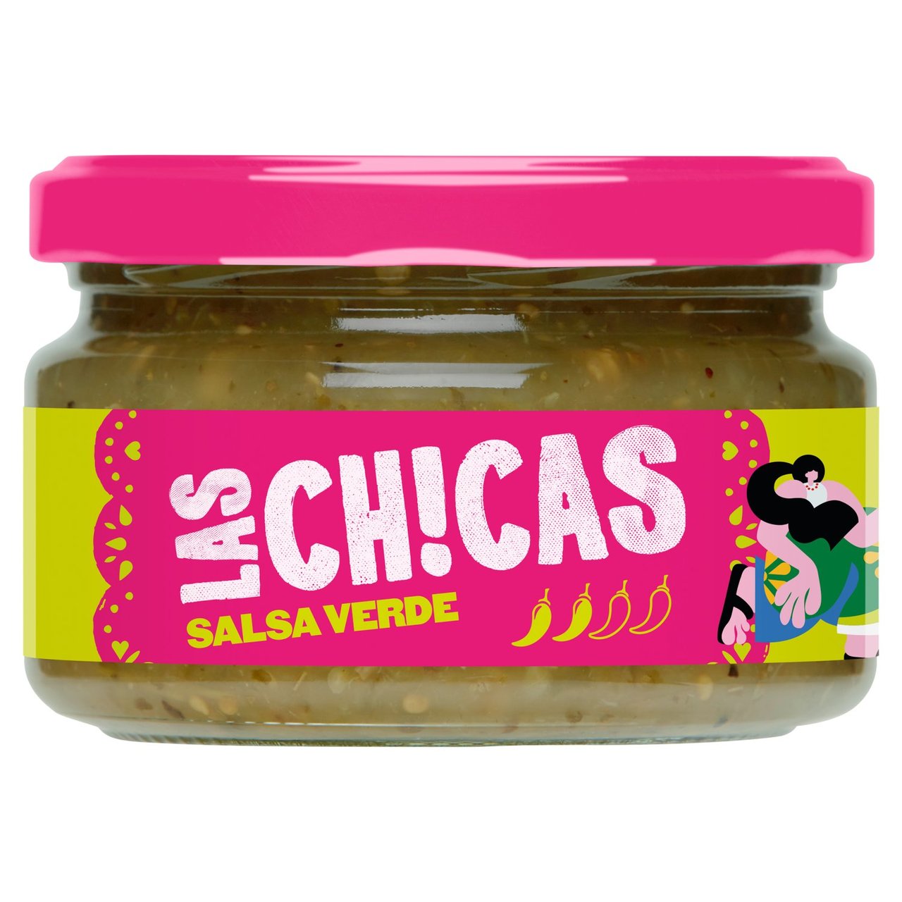 Las Chicas Salsa Verde Mexican Dip Zingy Kick 