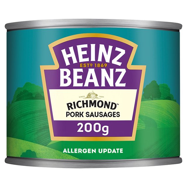 Heinz Baked Beans & Richmond Pork Sausages 200g