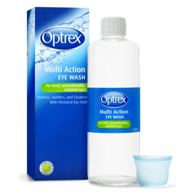 Optrex Multi Action Eye Wash For Tired Irritated Eyes