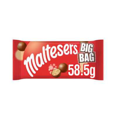 Maltesers Milk Chocolate & Honeycomb Big Bag 58.5g