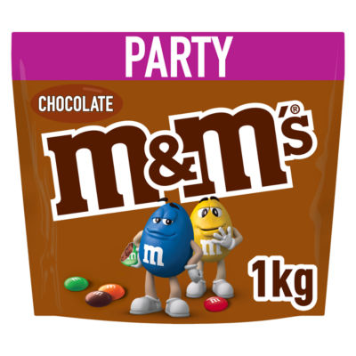 M&M's Milk Chocolate Party Mix Bulk Snack Bag